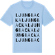 Blue Soul t-shirt med Ljungbacka ordlek t-shirt