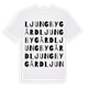Ljungby gård ordlek t-shirt