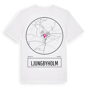 Ljungbyholm t-shirt – ekologisk bomull t-shirt från Pinshirt