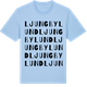 Blue Soul t-shirt med Ljungbylund ordlek t-shirt