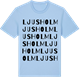 Blue Soul t-shirt med Ljusholm ordlek t-shirt