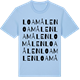 Blue Soul t-shirt med Loamålen ordlek t-shirt