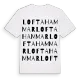 Loftahammar ordlek t-shirt