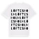 Löftesholm ordlek t-shirt