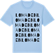 Blue Soul t-shirt med Lomaden ordlek t-shirt
