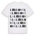 Lönbomåla ordlek t-shirt
