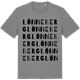Mid Heather Gray t-shirt med Lönneberg ordlek t-shirt