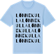 Blue Soul t-shirt med Lönnekulla ordlek t-shirt