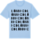 Blue Soul t-shirt med Lönnhed ordlek t-shirt