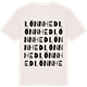 Vintage White t-shirt med Lönnhed ordlek t-shirt