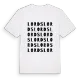 Lords ordlek t-shirt