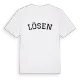 Lösen böjd t-shirt