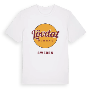 Lövdal cirkel t-shirt – ekologisk bomull t-shirt från Pinshirt