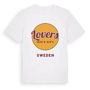Lovers cirkel t-shirt – ekologisk bomull t-shirt från Pinshirt