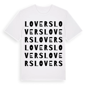 Lovers ordlek t-shirt – ekologisk bomull t-shirt från Pinshirt