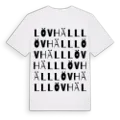 Lövhäll ordlek t-shirt