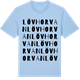 Blue Soul t-shirt med Lövhorvan ordlek t-shirt