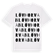 Lövhorvan ordlek t-shirt