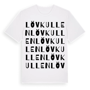 Lövkullen ordlek t-shirt – ekologisk bomull t-shirt från Pinshirt