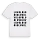 Lövö ordlek t-shirt