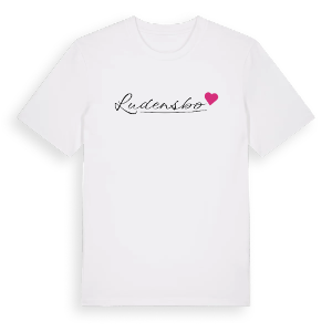 Ludensbo hjärta t-shirt – ekologisk bomull t-shirt från Pinshirt