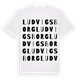 Ludvigsborg ordlek t-shirt