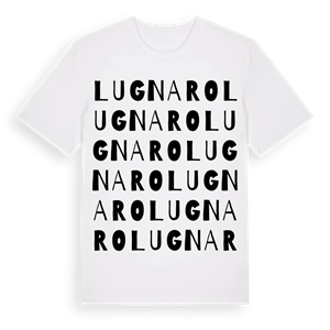 Lugnaro ordlek t-shirt – ekologisk bomull t-shirt från Pinshirt