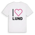 Jag älskar Lund t-shirt stort tryck