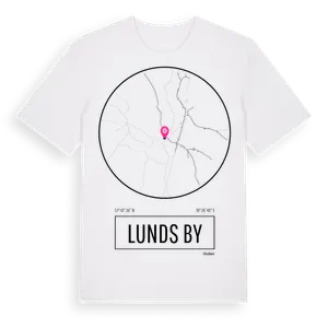 Lunds By t-shirt – ekologisk bomull t-shirt från Pinshirt