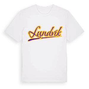 Lundvik baseball t-shirt – ekologisk bomull t-shirt från Pinshirt