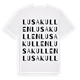 Lusakullen ordlek t-shirt