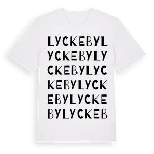 Lyckeby ordlek t-shirt – ekologisk bomull t-shirt från Pinshirt