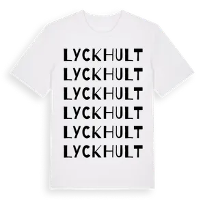 Lyckhult ordlek t-shirt – ekologisk bomull t-shirt från Pinshirt