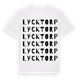 Lycktorp ordlek t-shirt