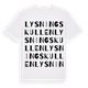Lysningskullen ordlek t-shirt