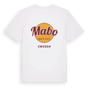 Mabo cirkel t-shirt – ekologisk bomull t-shirt från Pinshirt