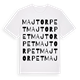 Majtorpet ordlek t-shirt