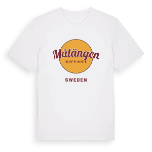 Målängen cirkel t-shirt – ekologisk bomull t-shirt från Pinshirt