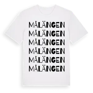 Målängen ordlek t-shirt – ekologisk bomull t-shirt från Pinshirt