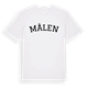 Målen böjd t-shirt