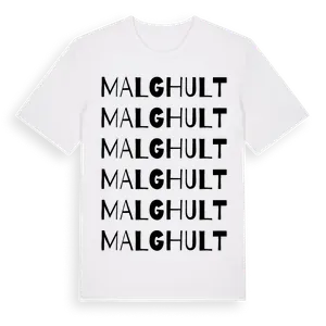 Malghult ordlek t-shirt – ekologisk bomull t-shirt från Pinshirt