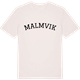 Vintage White t-shirt med Malmvik böjd t-shirt