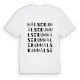 Målserum ordlek t-shirt