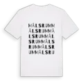 Målsrum ordlek t-shirt