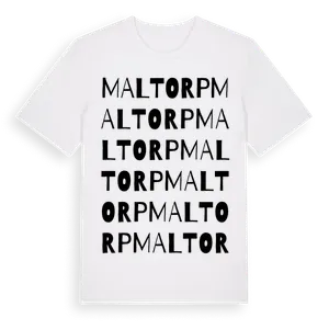 Maltorp ordlek t-shirt – ekologisk bomull t-shirt från Pinshirt