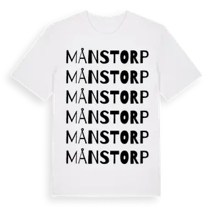 Månstorp ordlek t-shirt – ekologisk bomull t-shirt från Pinshirt