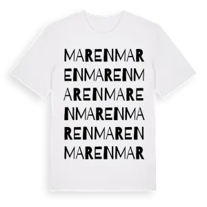 Maren ordlek t-shirt – ekologisk bomull t-shirt från Pinshirt