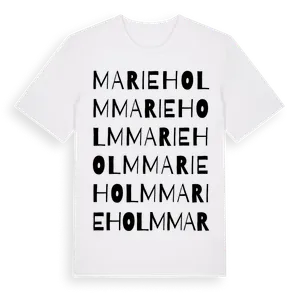 Marieholm ordlek t-shirt – ekologisk bomull t-shirt från Pinshirt