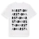 White t-shirt med Marstad ordlek t-shirt
