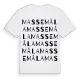 Massemåla ordlek t-shirt